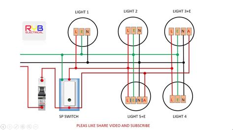 How to Wire Emergency Lighting Circuit Diagram